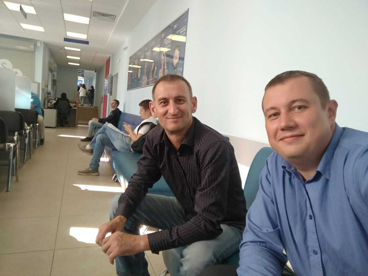 Фото с клиентами 1